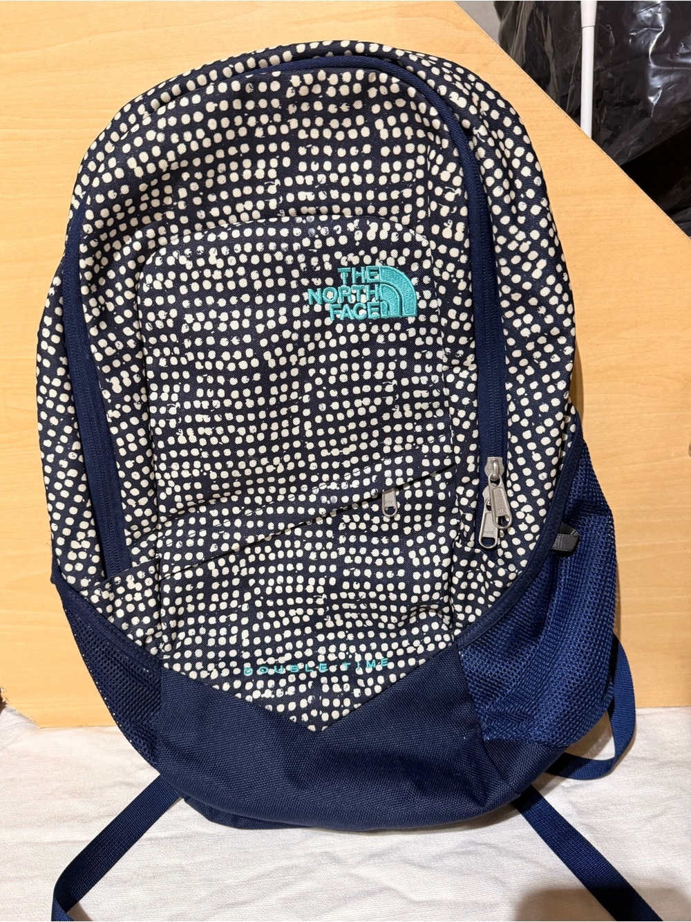 Double time north face backpack